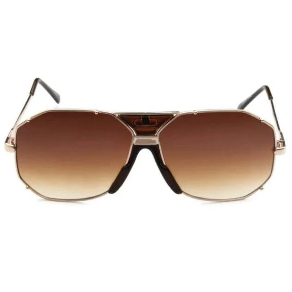 Vintage Square 70s Flat Sunglasses Women Men Classic Retro Stylish Frame UV400‎